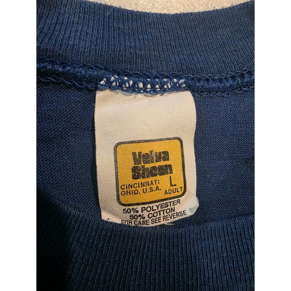 Vtg Coors Golden Colorado Beer T Shirt Velva Sheen Made USA Large Single Stitch - Picture 3 of 6